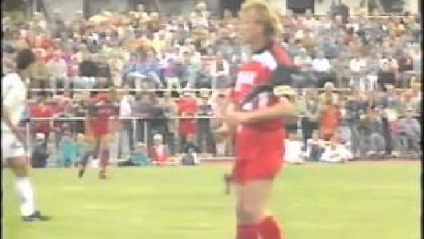 Uhlsport 1.FC Kaiserslautern camiseta 6 Andreas Brehme 1993/9 Oki senor S