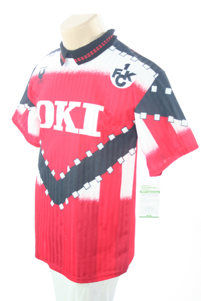 Uhlsport 1.FC Kaiserslautern camiseta 6 Andreas Brehme 1993/9 Oki senor S