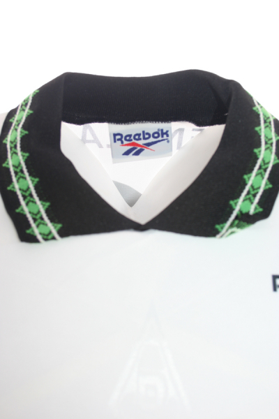 Reebok Borussia Mönchengladbach Trikot 10 Stefan Effenberg 1995/96 Matchworn Weiß XL