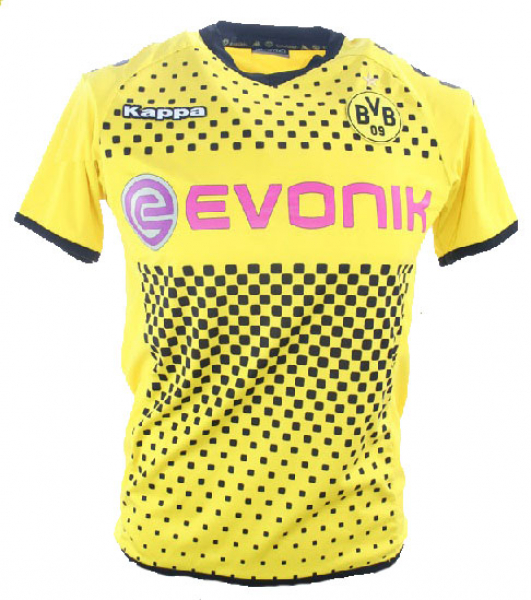 Kappa Borussia Dortmund Trikot 9 Robert Lewandowski 2011/12 BVB Evonik Neu Herren L