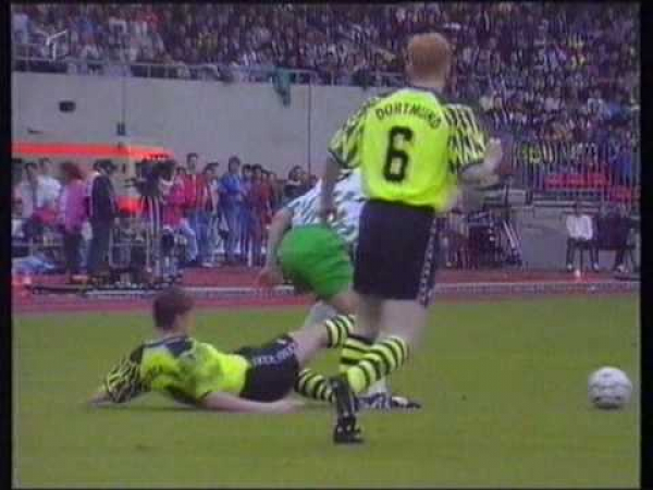 Nike Borussia Dortmund Trikot 13 Karl Heinz Riedle 1994/95 BVB Meister Herren S
