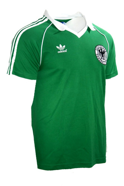 Adidas Deutschland Trikot 5 Franz Beckenbauer WM 1974 Grün DFB Herren S, M, L oder XL