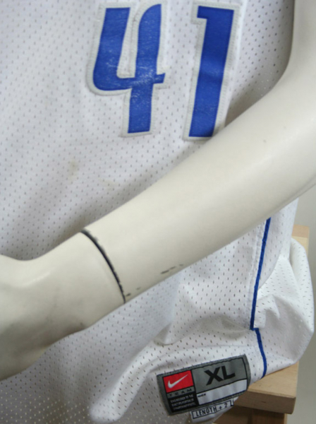 Nike Dallas Mavericks Trikot 41 Dirk Nowitzki NBA Mavs Weiß Herren XL (B-Ware)
