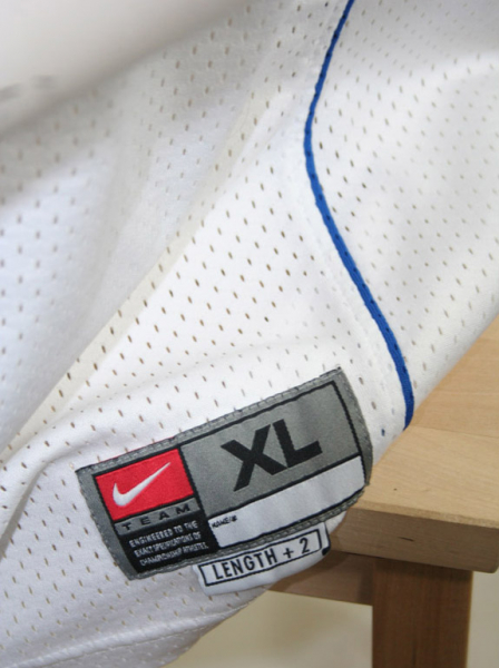Nike Dallas Mavericks Trikot 41 Dirk Nowitzki NBA Mavs Weiß Herren XL (B-Ware)