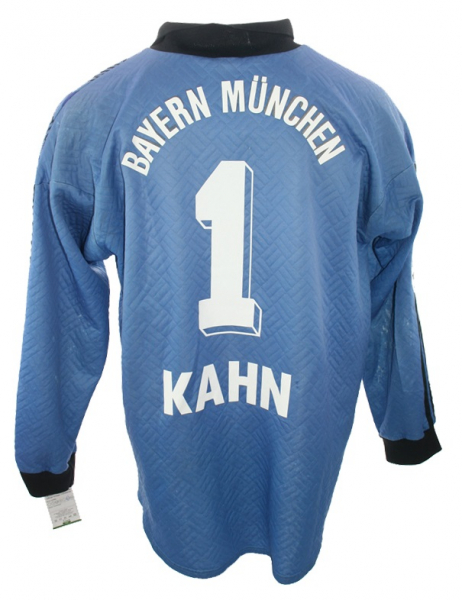 Adidas FC Bayern München Torwart Trikot 1 Oliver Kahn 1997/98 Opel Heim Herren M