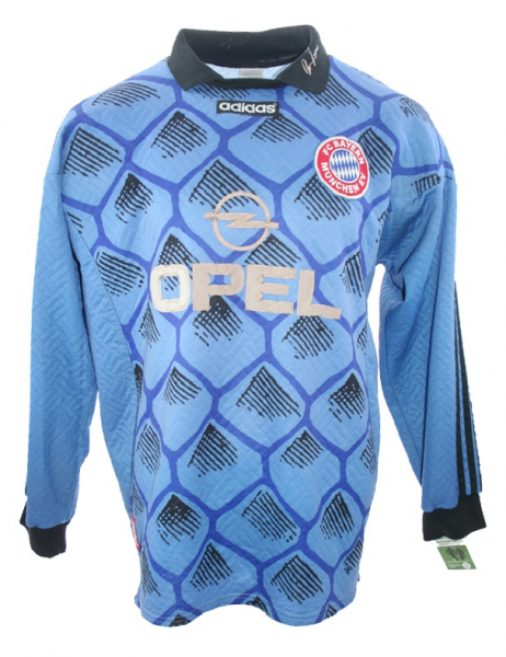 Adidas FC Bayern München Torwart Trikot 1 Oliver Kahn 1997/98 Opel Heim Herren M