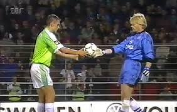 Adidas FC Bayern München Torwart Trikot 1 Oliver Kahn 1997/98 Opel Heim Herren M