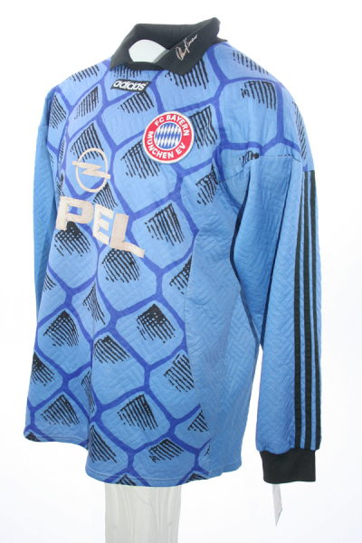 Adidas FC Bayern München Torwart Trikot 1 Oliver Kahn 1997/98 Opel Heim Herren M