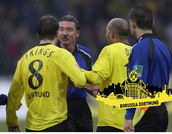 Goool Borussia Dortmund jersey 17 Dede 2003/04 BVB match worn E-on men's L