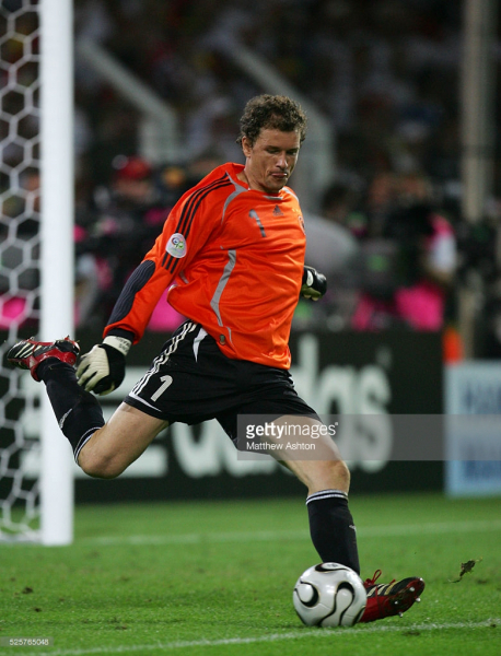 Adidas Deutschland Torwart Trikot 1 Jens Lehmann 2006 WM DFB Orange Herren XL