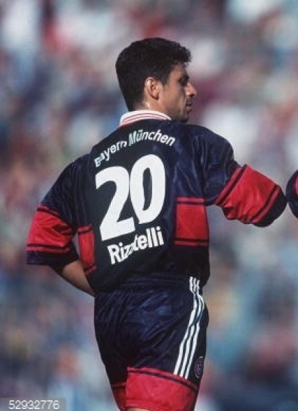 Adidas FC Bayern München Trikot 20 Rugero Rizzitelli 1997/98 Opel Herren 2XL/XXL