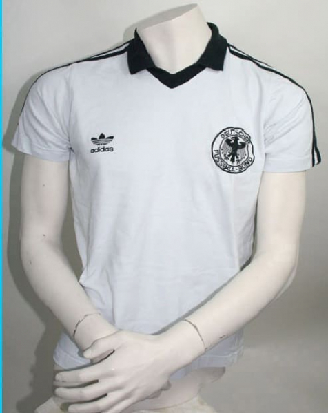 Adidas Deutschland Trikot WM 1982 82 DFB weiß heim retro Herren M