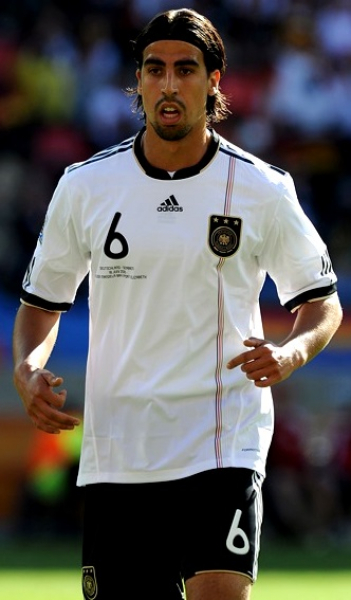 Adidas Alemania camiseta 6 Sami Khedira 2010 DFB patch senor XXL/2XL