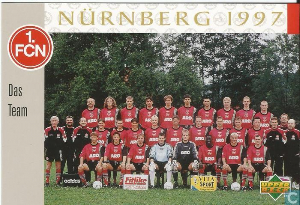 Adidas 1.FC Nürnberg Trikot 1997/98 Aro heim Herren L oder XL