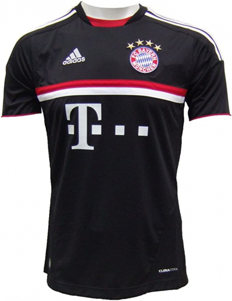 Adidas FC Bayern München Trikot 31 Bastian Schweinsteiger 2011/12 T-Com schwarz Herren M