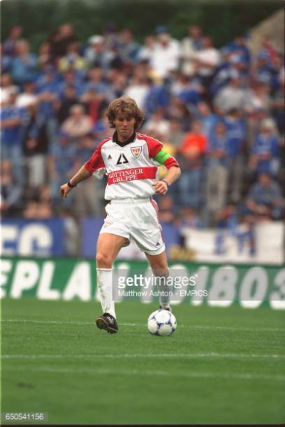 Adidas VfB Stuttgart Trikot 5 Frank Verlaat 1998/99 Match worn Heim Herren 2XL/XXL