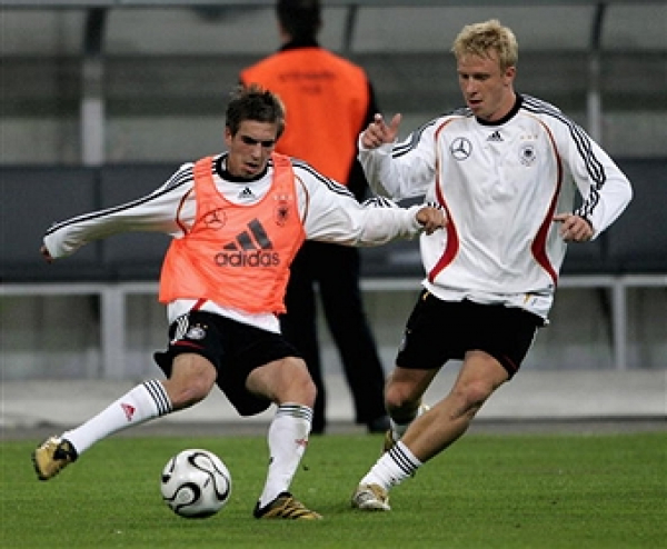Adidas Germany jersey 2006 Mercedes-Benz Match worn 7 Bastian Schweinsteiger DfB men's XL