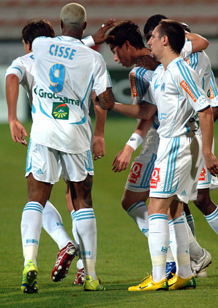 Adidas Olympique Marseille Trikot 7 Franck Ribery 2006/07 N9NF Matchworn Herren XL