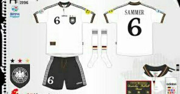 Adidas Deutschland Trikot 1996 Euro 96 EM weiß DFB Herren XS/S/M/L/XL/XXL