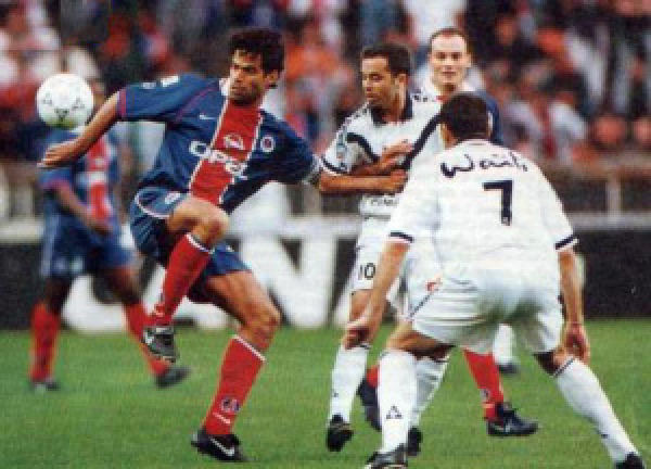 Nike Paris St. Germain Trikot 10 Rai 1996/97 Match Issued Heim Herren XL