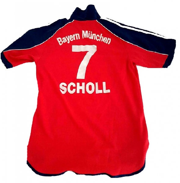 Adidas FC Bayern München Trikot 7 Mehmet Scholl 1999/2001 rot Herren L