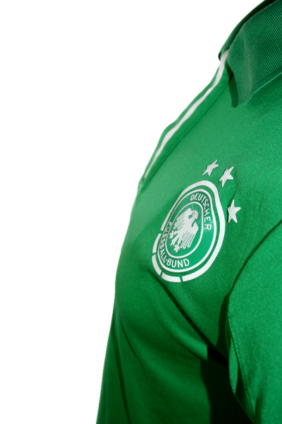 Adidas Deutschland T-Shirt Trikot Euro 2012 EM 2012 DFB Auswärts Grün Polohemd Herren M=6