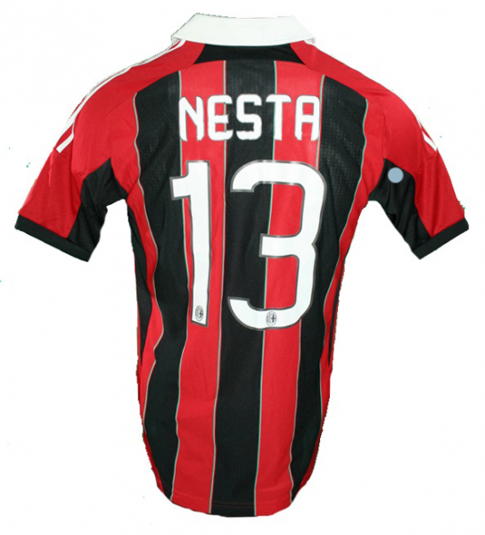 Adidas AC Mailand Trikot 13 Alessandro Nesta 2012/13 CL Heim Neu Herren S/M/L(XL/XXL
