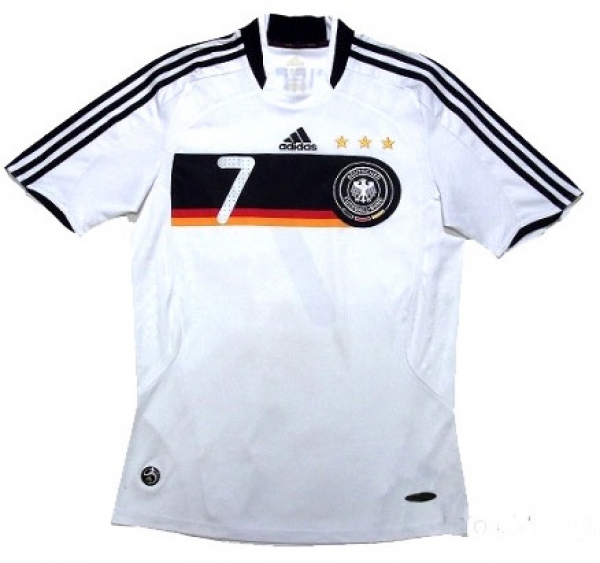 Adidas Deutschland Trikot 7 Basitan Schweinsteiger Euro 2008 DFB Heim Herren M oder XL
