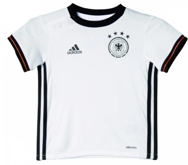 Adidas Alemania camiseta Euro 2016 blanco con shorts nino 68 cm - 3-6m