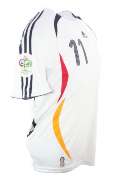 Adidas Alemania camiseta 11 Miroslav Klose 2006 blanco DfB senor L nino 164 cm