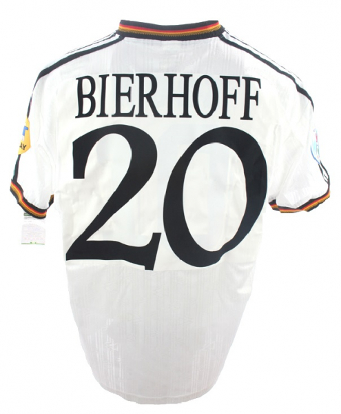 Adidas Deutschland Trikot 20 Oliver Bierhoff 1996 Euro 96 Matchworn DfB 2006 Herren L