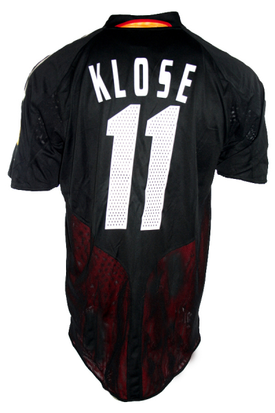 Adidas Deutschland Trikot 11 Miroslav Klose Euro 2004 EM DFB Schwarz Herren M oder L