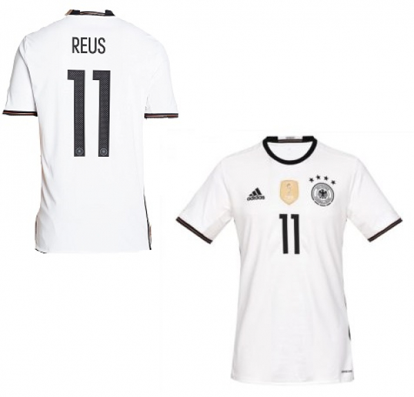 Adidas Deutschland Trikot 11 Marco Reus 2016 Euro Heim DFB weiß Herren M