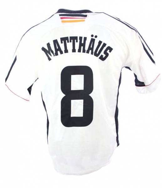 Adidas Alemania Camiseta 8 Lothar Matthäus copa del mundo 98 1998 senor XL