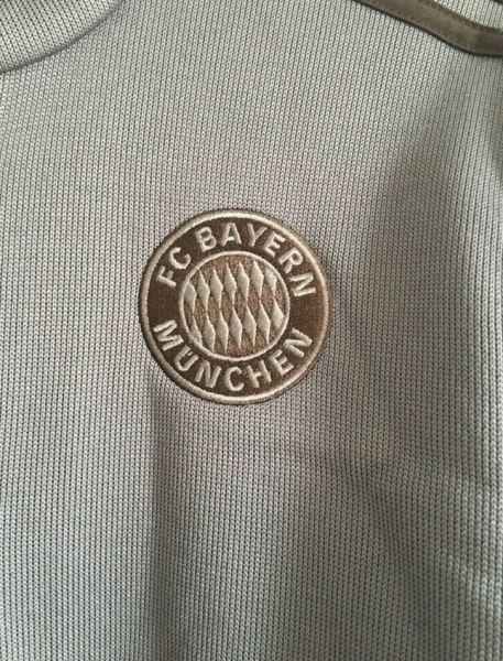 Adidas FC Bayern München Jacke Trachtenjacke Mia San Mia Grau Oktoberfest Herren S oder M