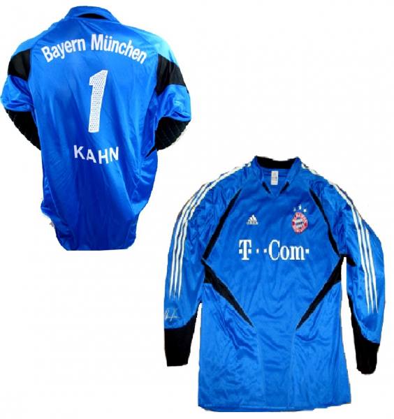 Adidas FC Bayern Múnich portero camiseta 1 Oliver Kahn 2004/05 nuevo senor M & nino 152 cm