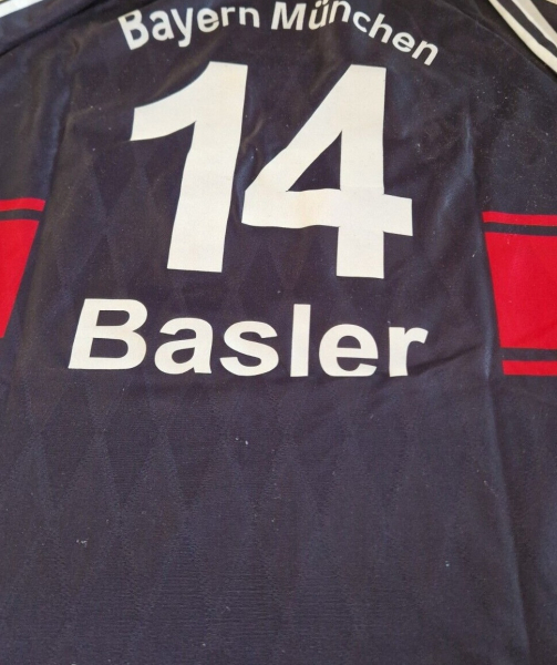 Adidas FC Bayern München Trikot 14 Mario Basler 1997-1999 Opel Herren XXL/2XL