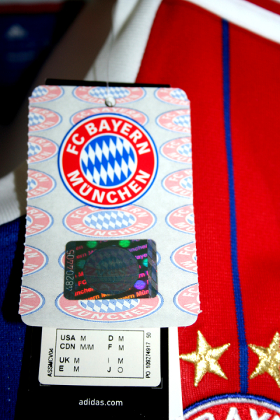 Adidas FC Bayern Múnich camiseta 18 Juan Bernat 2014/15 nuevo senor M