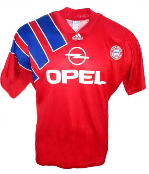 Adidas FC Bayern München Trikot 1991-93 Opel Heim Herren M (B-Ware)