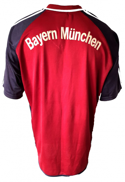 Adidas FC Bayern München Trikot 2001/02 7 Scholl, 9 Elber,13 Ballack Opel Heim Herren S/M/L/XL/2XL/XXL Kinder 176/164 cm