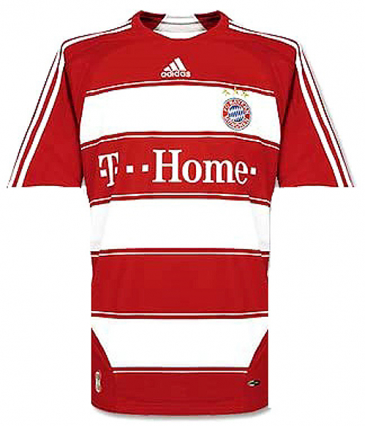 Adidas FC Bayern München Trikot 9 Luca Toni 2007/08 heim rot Kinder 152 cm youth M 11/12 jahre