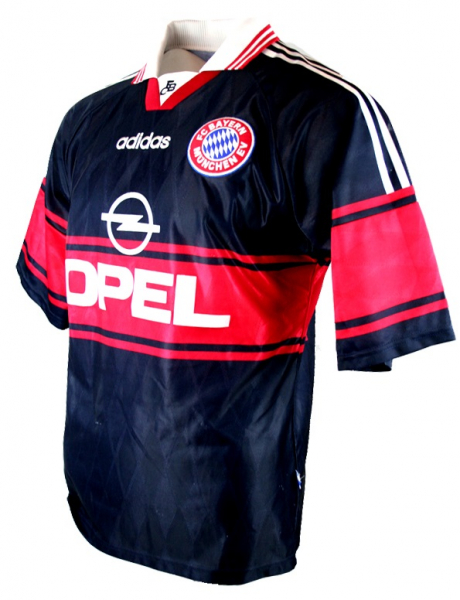 Adidas FC Bayern München Trikot 7 Mehmet Scholl 1997/98 Opel Herren XL