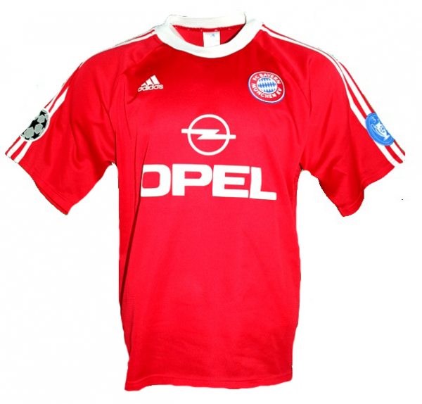 Adidas FC Bayern München Trikot 2001 11 Effenberg 9 Elber Opel Herren XL (3 x Patch)