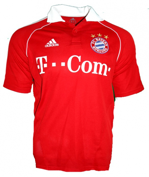 Adidas FC Bayern München Trikot 2006/07 T-Com Heim Rot Herren S, M oder 2XL
