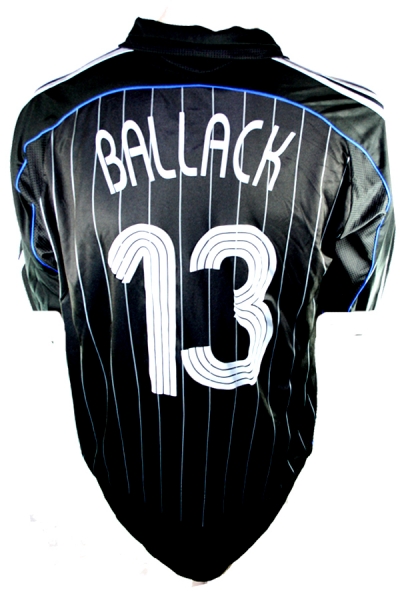 Adidas FC Chelsea Trikot 13 Michael Ballack 2006/07 Schwarz Herren L