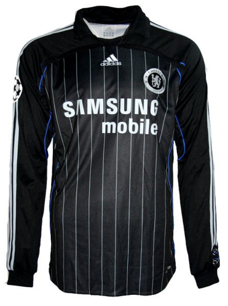 Adidas FC Chelsea Trikot 8 Frank Lampard 2006/07 Formotion matchworn Schwarz Herren XL