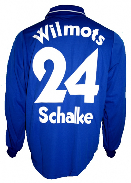 Adidas FC Schalke 04 Trikot 24 Marc Wilmots 2000/02 Victoria Match worn issued  Neu Herren L