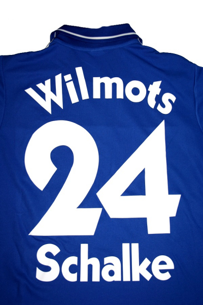 Adidas FC Schalke 04 Trikot 24 Marc Wilmots 2000/02 Victoria Match worn issued  Neu Herren L
