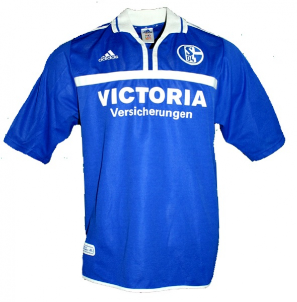 Adidas FC Schalke 04 Trikot 8 Jörg Böhme 2000/01 Victoria Matchworn Herren XL