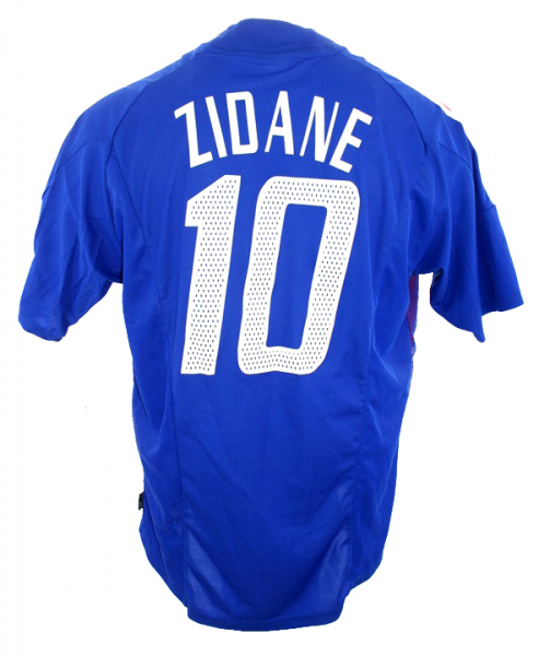 Adidas Frankreich Trikot 10 Zinedine Zidane WM 2002 Heim Herren M L oder XL